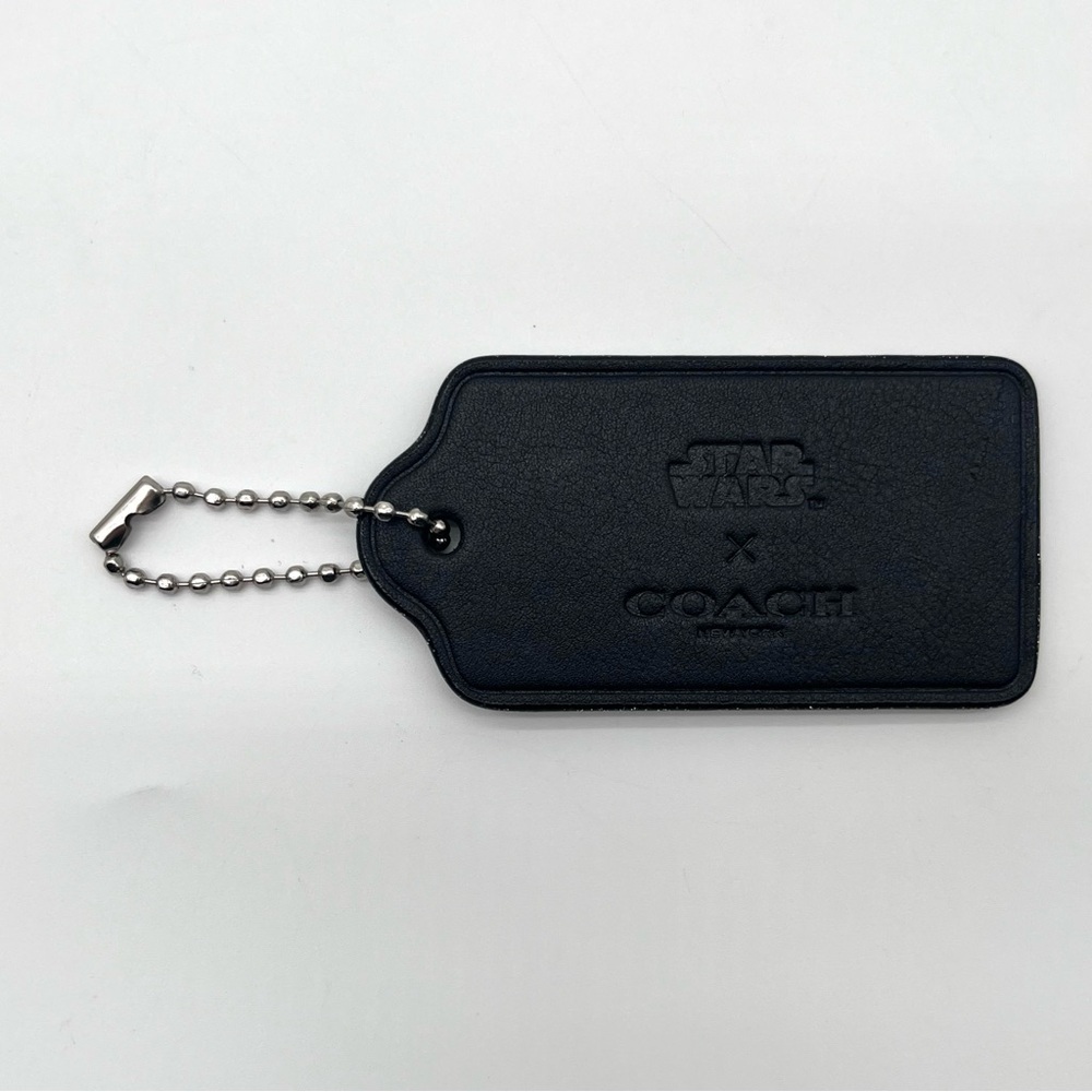 COACH x STAR WARS Collectible Leather Hang Tag, RARE